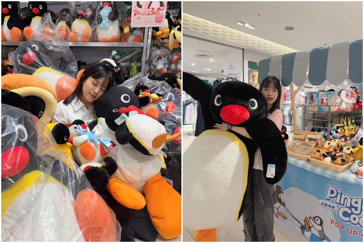 下雨天也要可可愛愛！Pingu快閃店台中大遠百登場　雨衣企鵝萌翻