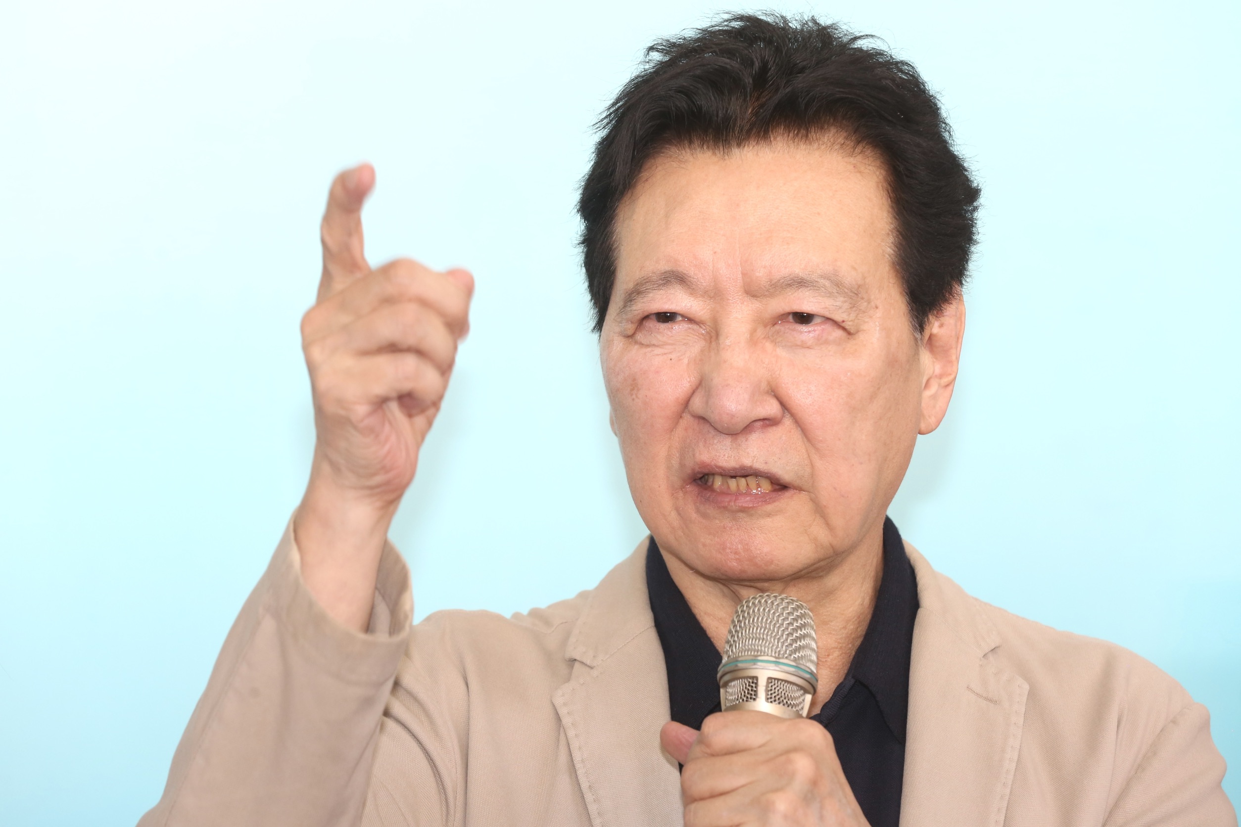 趙少康透露蔣萬安即將展開反攻,但同時也喊話「老共不要來幫倒忙!」(鏡報董孟航)