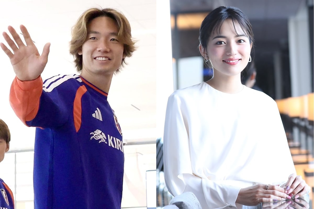川口春奈被爆與板倉滉交往1年,粉絲更發現她4年前選中的幸運數字「32」,正是男方職業生涯起步時的背號。(翻攝網路)