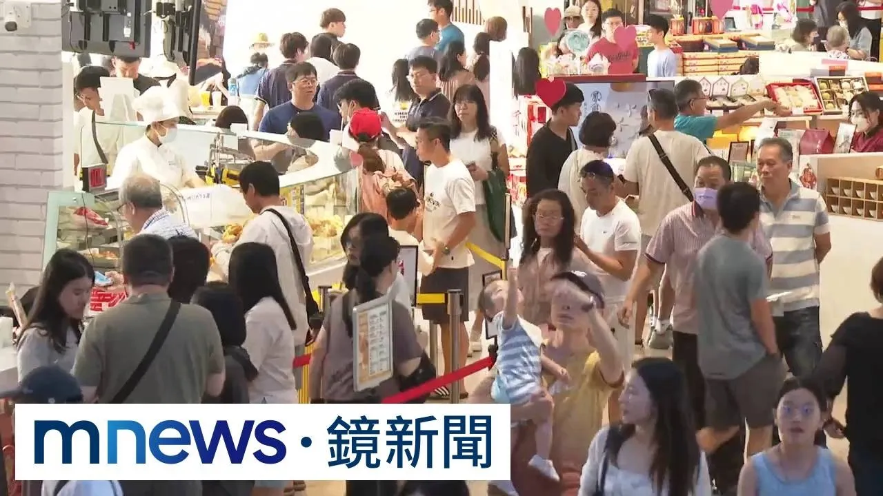 中秋4天連假首日　國3清水服務區停車場塞爆