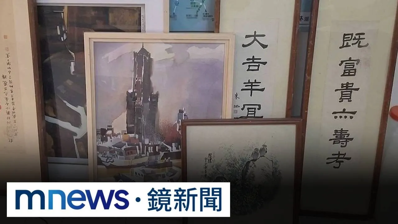 畫家陳文龍20萬元畫作遭竊！　賊變賣不成反遭鎖定落網
