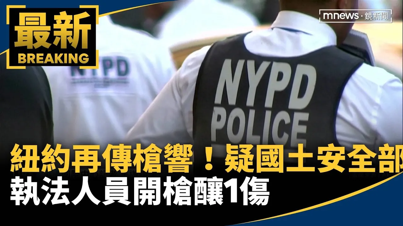 紐約再傳槍響！　疑美國土安全部執法人員開槍釀1傷