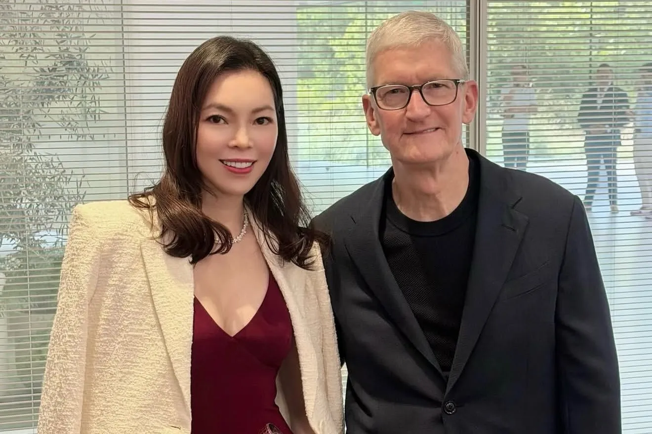 見證18年婚姻！郭台銘飛美會Tim Cook　「近6千億身家」世紀同框曾馨瑩