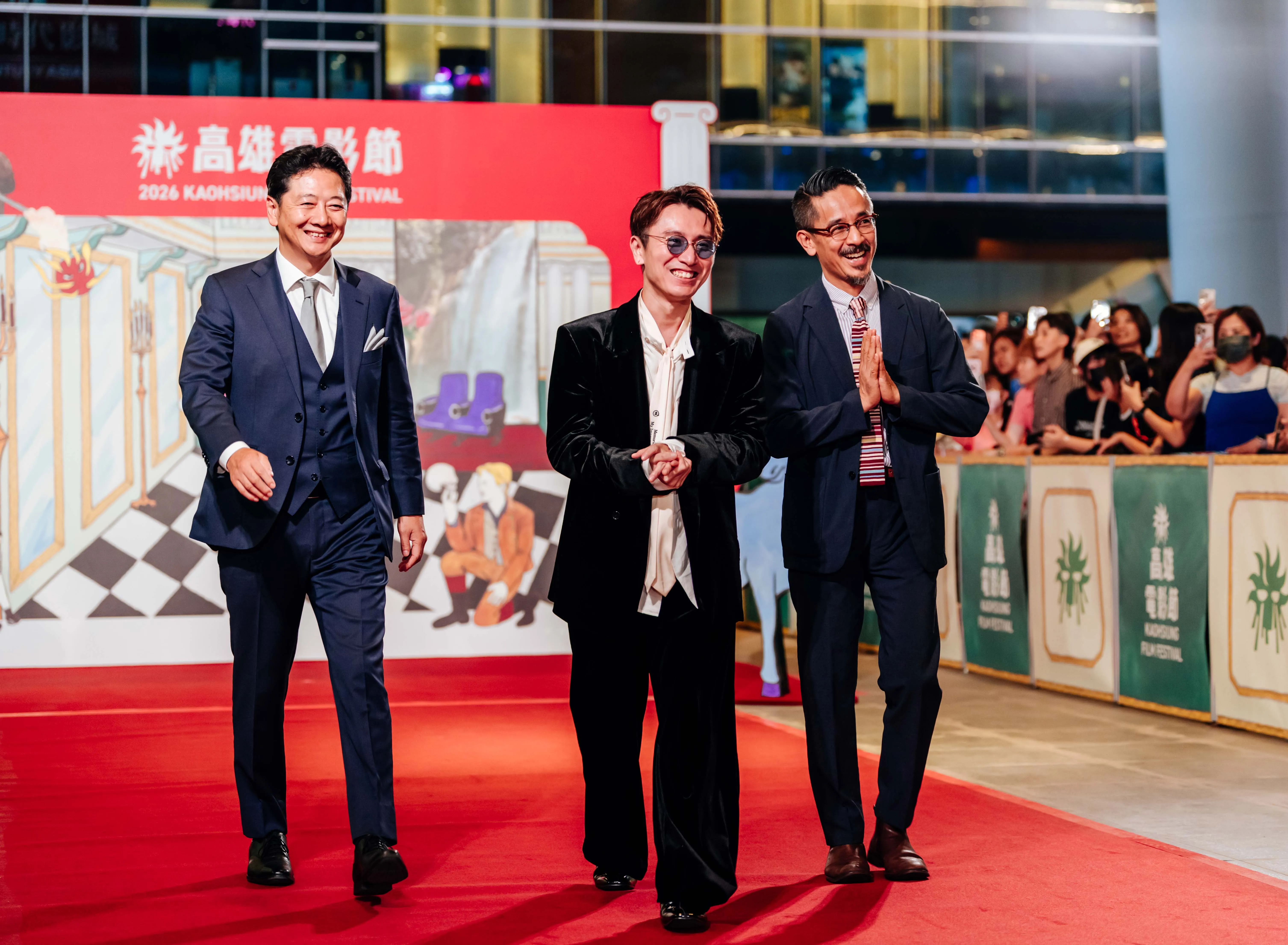 破200部神作炸裂港都　第26屆雄影「抓馬人間」開幕　台日韓巨星擠爆紅毯
