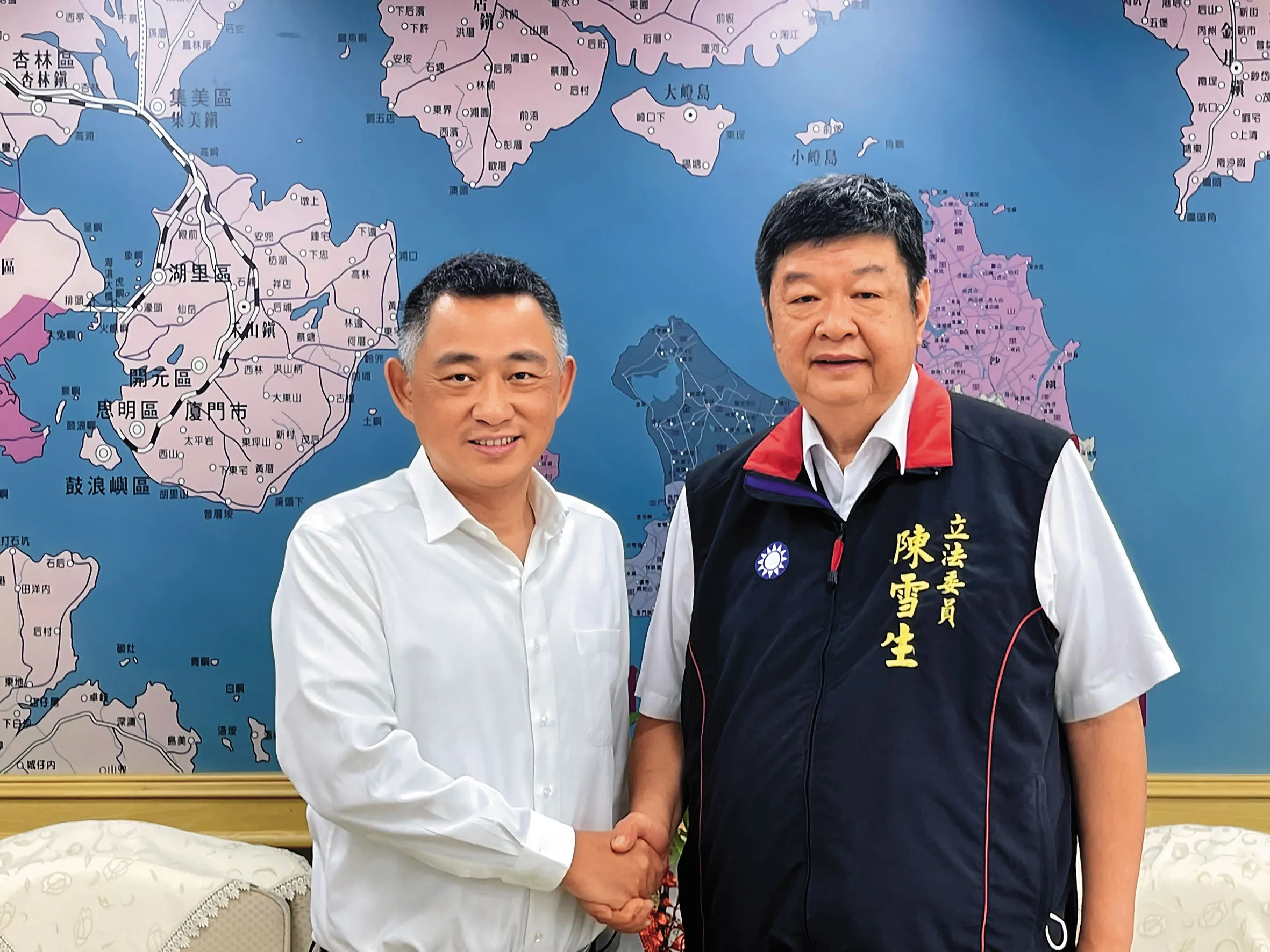 快訊／疑涉金門運油弊案「護航楊鎮浯家族」　陳雪生辦公室今遭北檢搜索