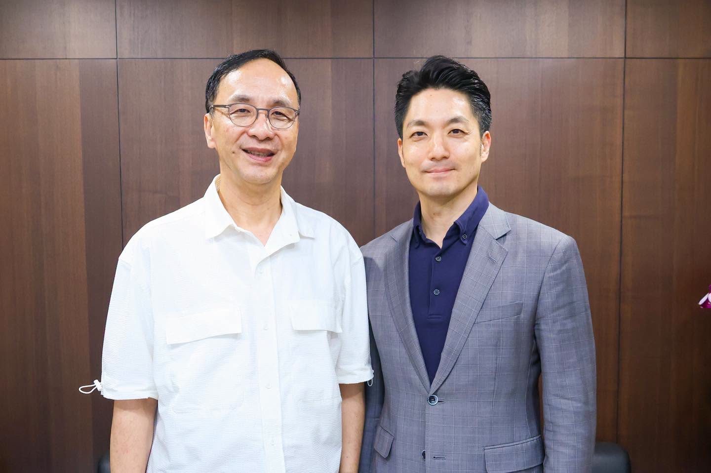 朱立倫宣布,將以市民、父親、前市長的身分,與蔣萬安及所有關心食安的朋友一起站上街頭。(翻攝自臉書@朱立倫)