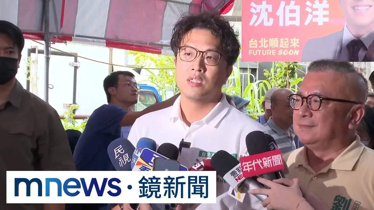沈伯洋週末跑基層掀「洋流」　還有學生「獎狀劃掉高虹安」