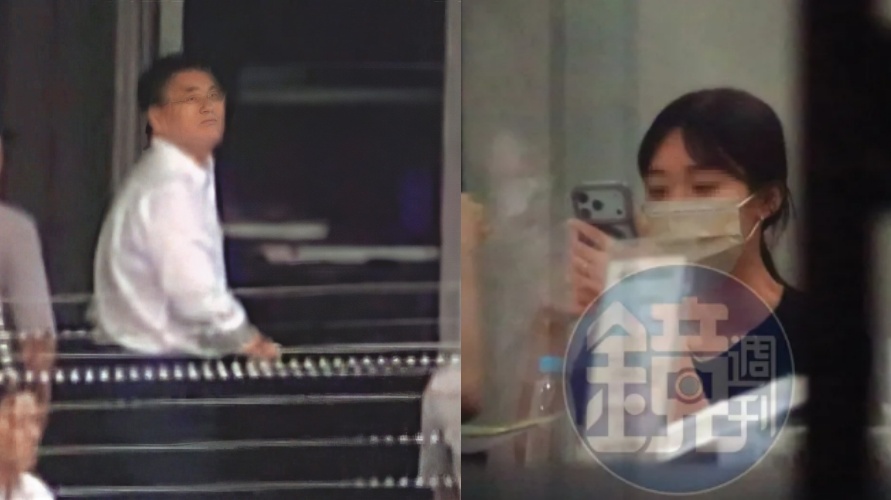 命理師沈嶸通靈分析趙建銘(左)與診所護理師許芊芊(右)的感情糾葛,指出趙建銘與許芊芊屬於容易陷入三角關係的「危機緣」,引發網路熱烈討論。(左圖鏡新聞提供)