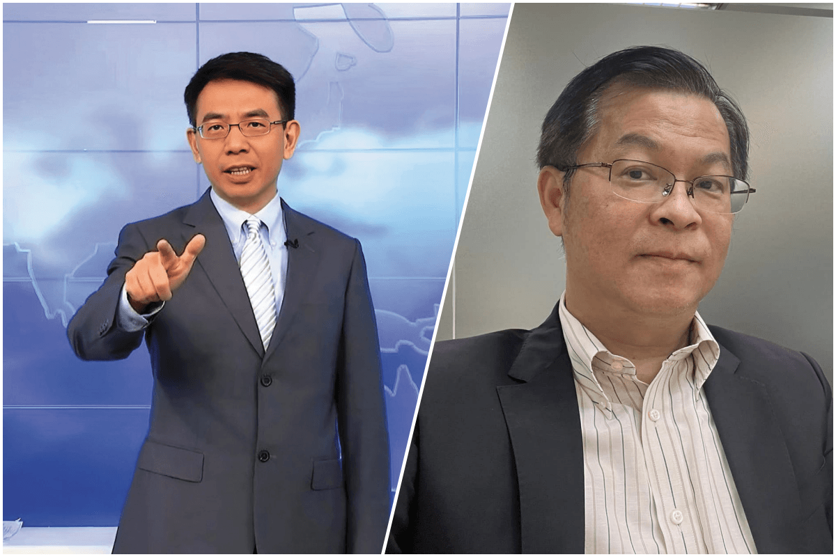 國台辦點名劉寶傑、黃世聰等政治評論員,造謠並挑撥兩岸關係。(翻攝自劉寶傑、黃世聰臉書)