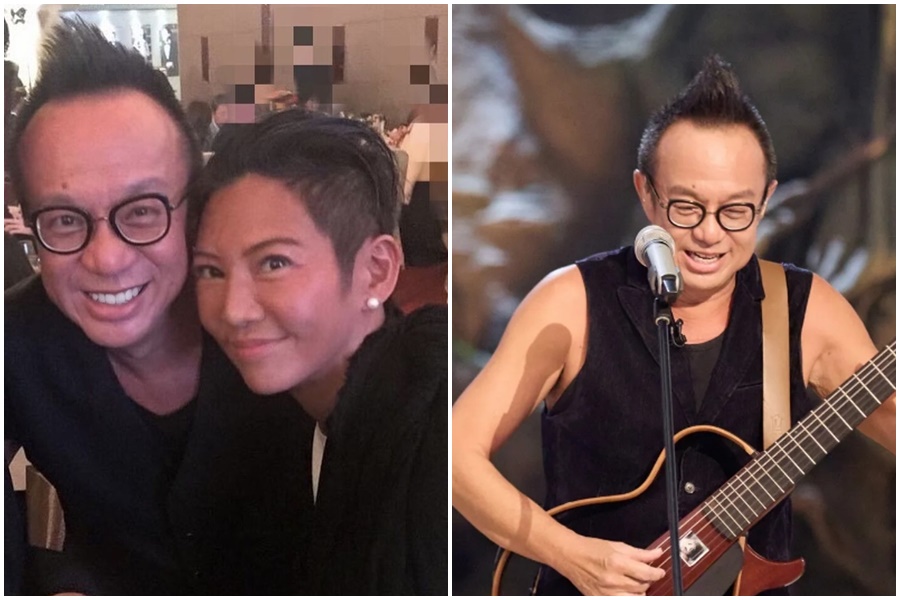 與黃大煒生前交往31年的女友Vicky不滿發聲,並揭2人未登記結婚原因。(湖南衛視提供、翻攝黃大煒IG)