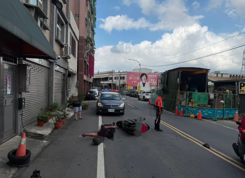 一名李姓男子無照駕駛遭扣機車後,竟連續2天偷竊他人未拔鑰匙的機車遭逮。(翻攝畫面)