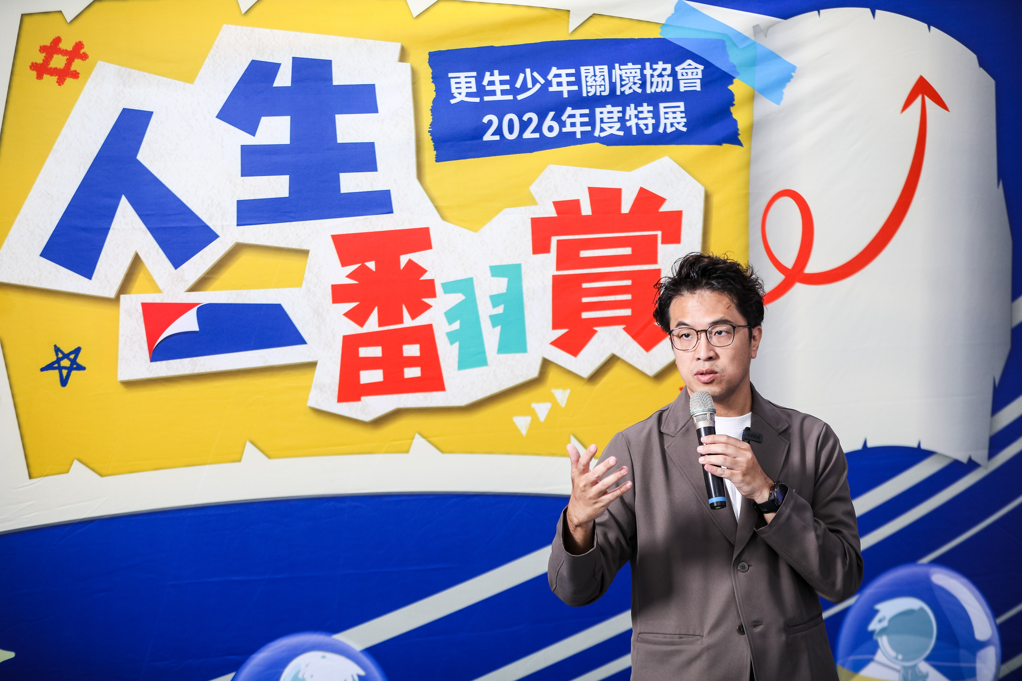 王淺秋今透露團隊已經約到沈伯洋(圖)的專訪,而且還比照王偉忠當時的訪問,不提供提綱。(鏡報鄒保祥攝)