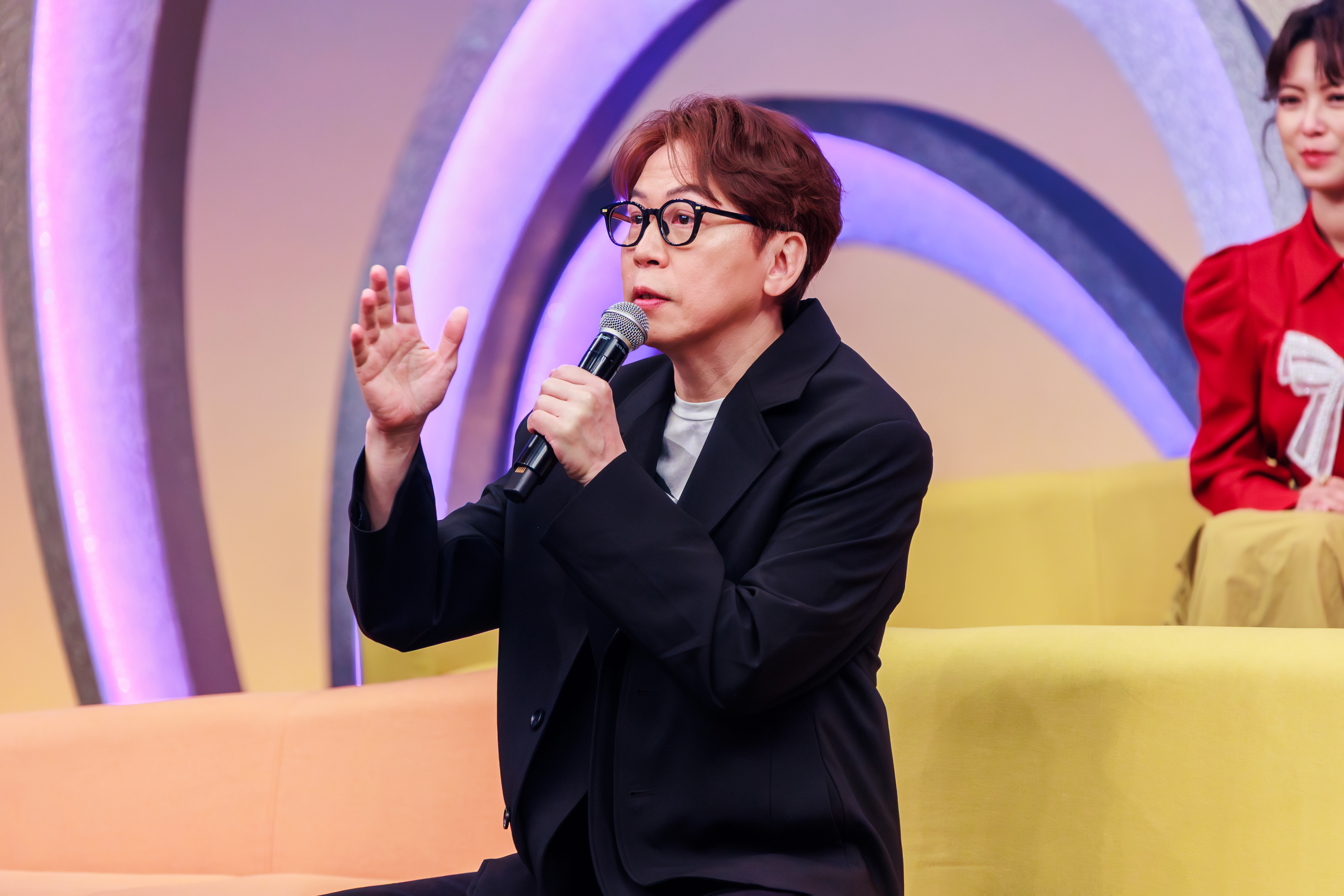 洪敬堯錄影當評審坦言有選擇障礙。(中視提供)