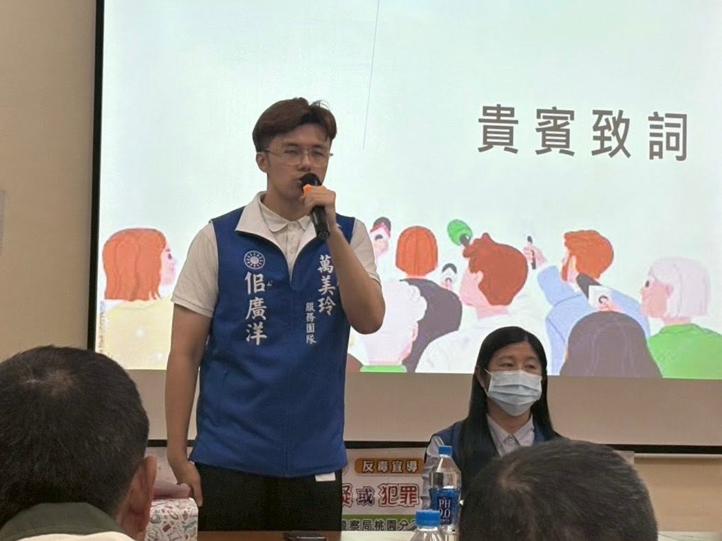 佀廣洋宣布參選市議員後,接連被爆出黑歷史,部分國民黨立委、市議員及在地基層里長等人,紛紛都跳出來幫他說話。(翻攝自佀廣洋臉書)